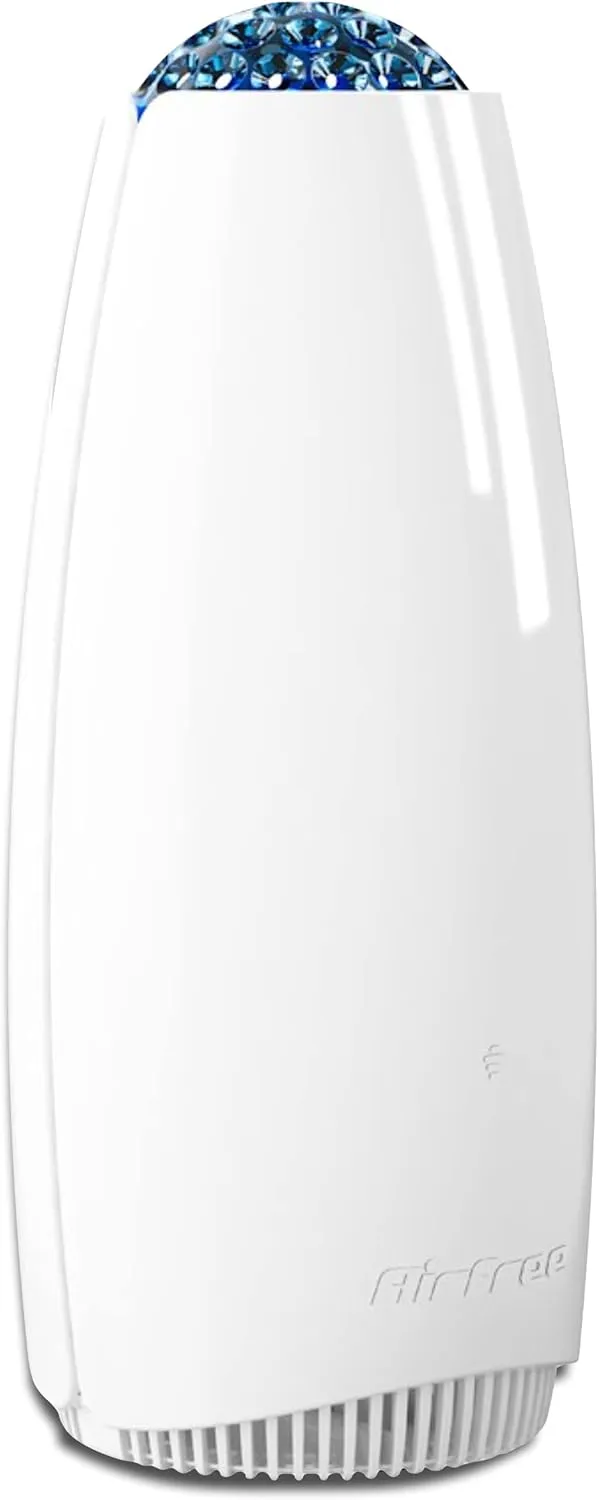 Airfree Tulip Filterless Air Purifier for Bacteria, Viruses, Mold and allergens Requires No Filter, Fan, or Humidifier - Small, White