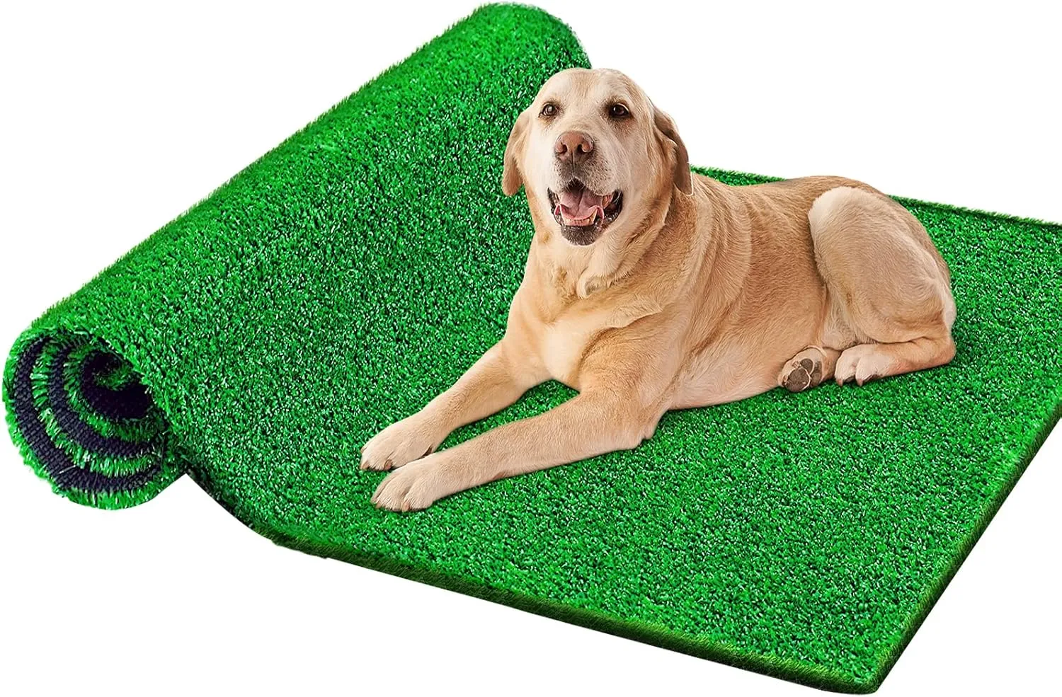 Artificial Grass, Dog Grass Mat Fake Grass Pee Pads for Dogs, Outdoor Potty Training Grass Rug, Artificial Turf Training Pads for Dogs with Drainage Holes Patio Faux Grass Decor(39.3x59.1in)