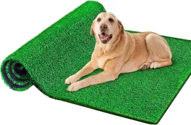 Artificial Grass, Dog Grass Mat Fake Grass Pee Pads for Dogs, Outdoor Potty Training Grass Rug, Artificial Turf Training Pads for Dogs with Drainage Holes Patio Faux Grass Decor(39.3x59.1in)