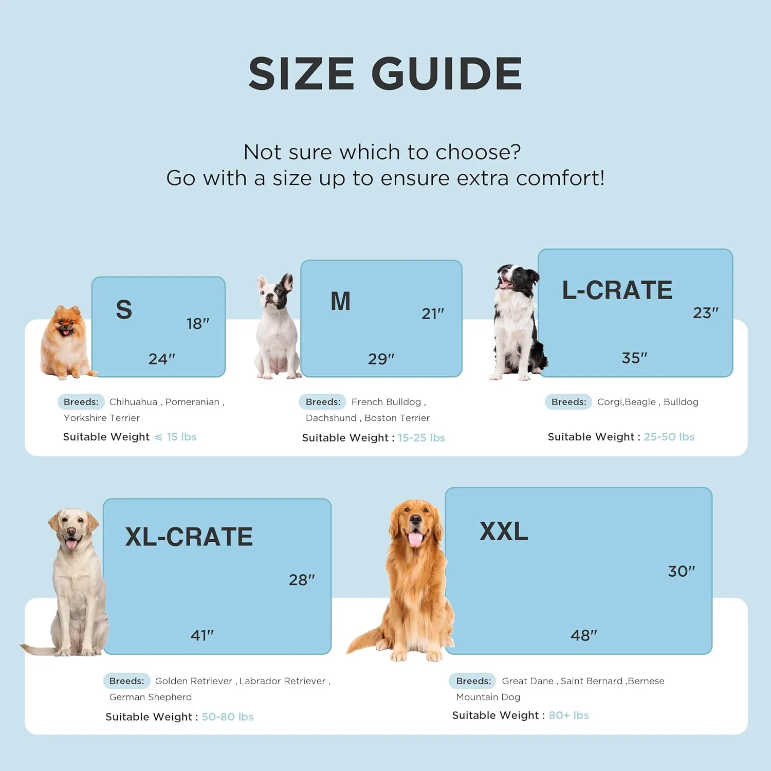 Bedsure Cooling Mat for Large Dogs  35x23 Thin Washable Cooling Pet Pad for Puppy, QMAX>0.5, Portable Kennel Puppy Bed for Summer, Non-Slip Summer Crate Pad for Big Dog Up to 50 lbs