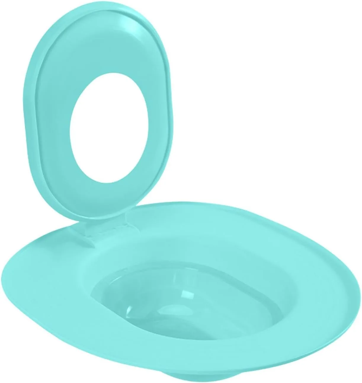 Cat Toilet Training Pad  Reusable Pet Training Mat for Litter Box  Teach Kittens to Use Toilet  Washable Cleaning Pad for Cats (Blue)