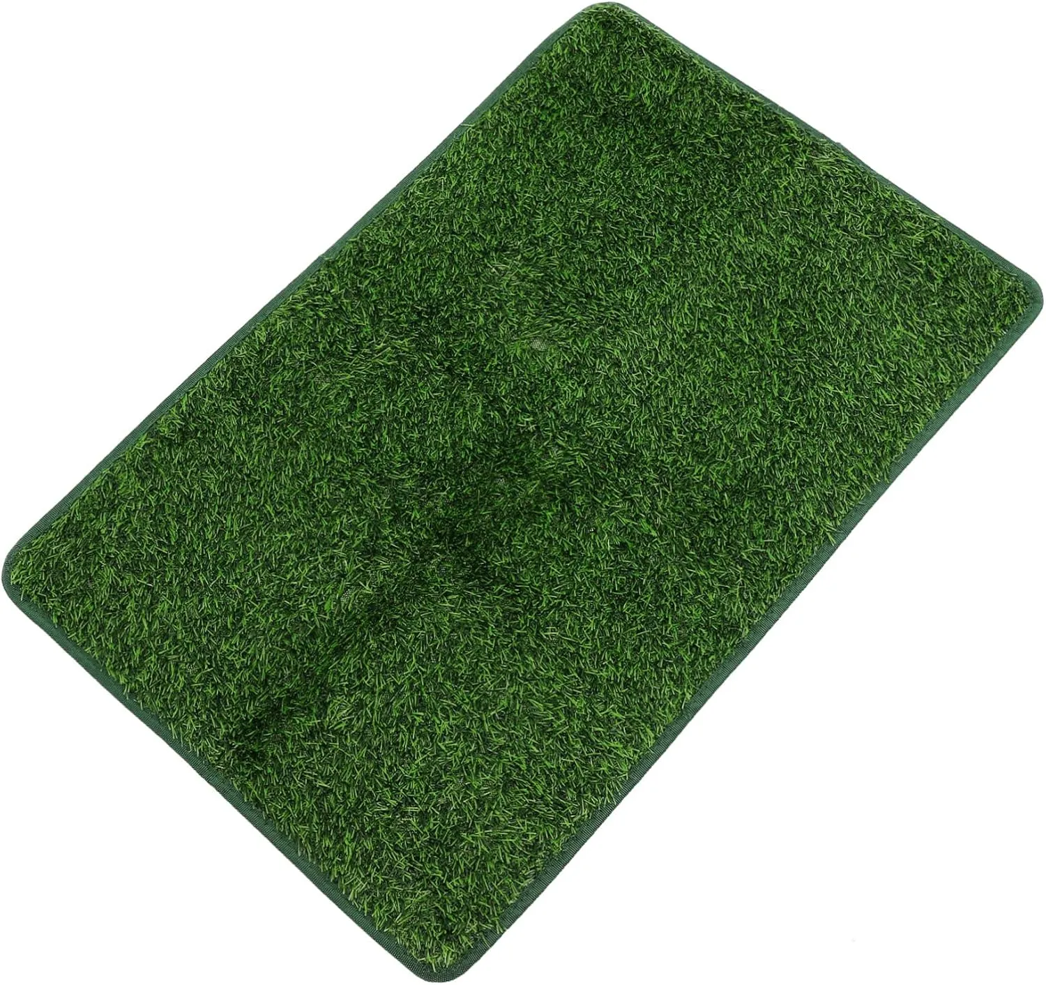 Decorative Pet Pee Pad Wear-Resistant Fake Grass Mat for Dogs Cats Portable Pad for Training Pet Accessories Vivid Design for Cages Travel