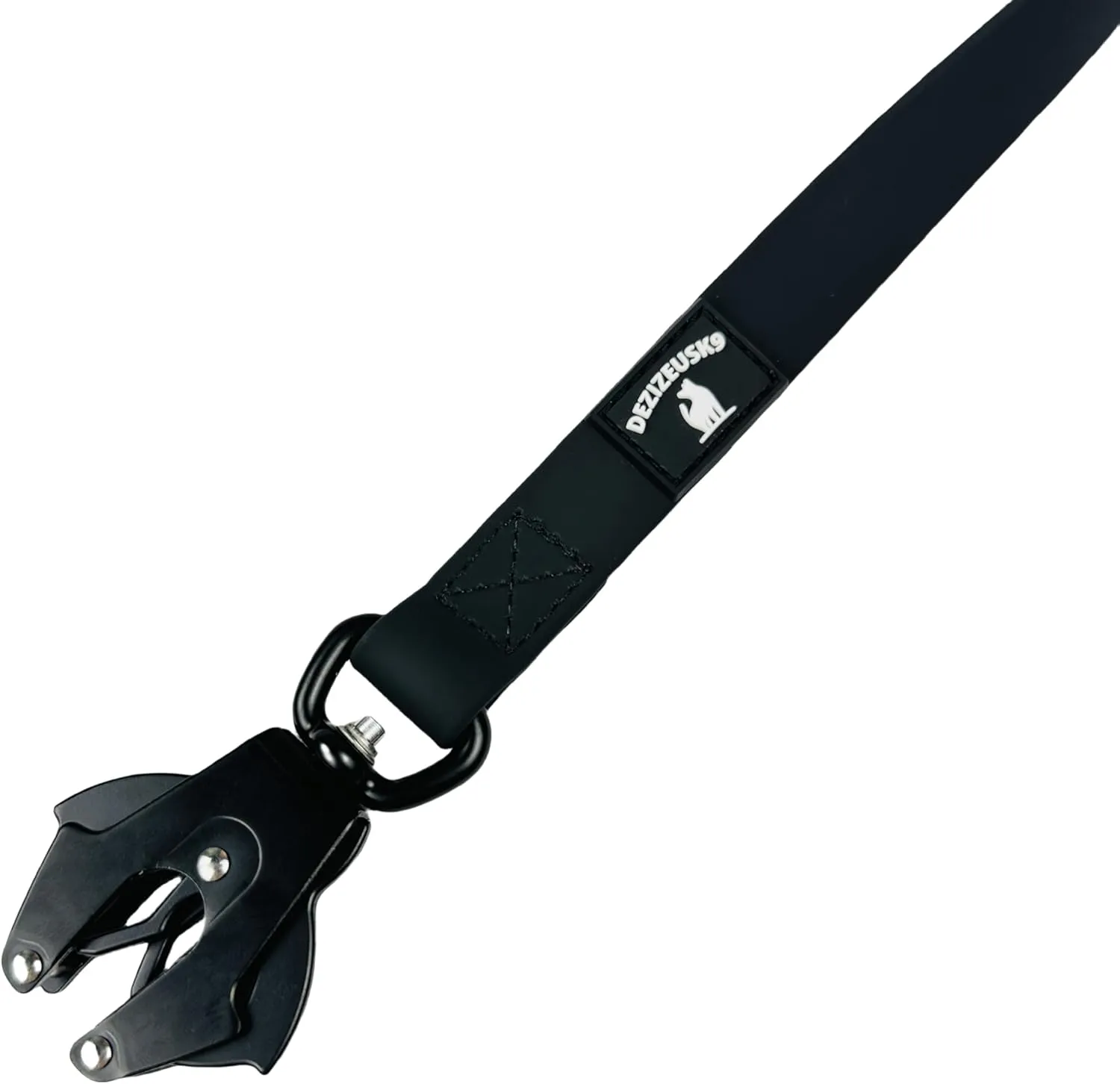Heavy Duty Dog Leash - Quick Release Frog Clasp  PVC Rubber Coated Nylon Lead for Training & Walking Large Breed Puppies, Medium & Large Dogs, Waterproof, Odor-Free, Durable, Strong, Easy to Clean