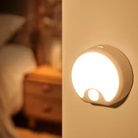 Motion Sensor Light Indoor Rechargeable 3PACK,65 Lumen 3 Modes Sensor Lights Indoor, Just-Stick-it Stairs Lights,Rechargeable Motion Sensor Light Motion Detector Lights for Inside