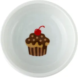 Necoichi Raised Stress Free Cat Food Bowl, Elevated, Backflow Prevention, Dishwasher and Microwave Safe, No.1 Seller in Japan! (Cupcake, Regular)