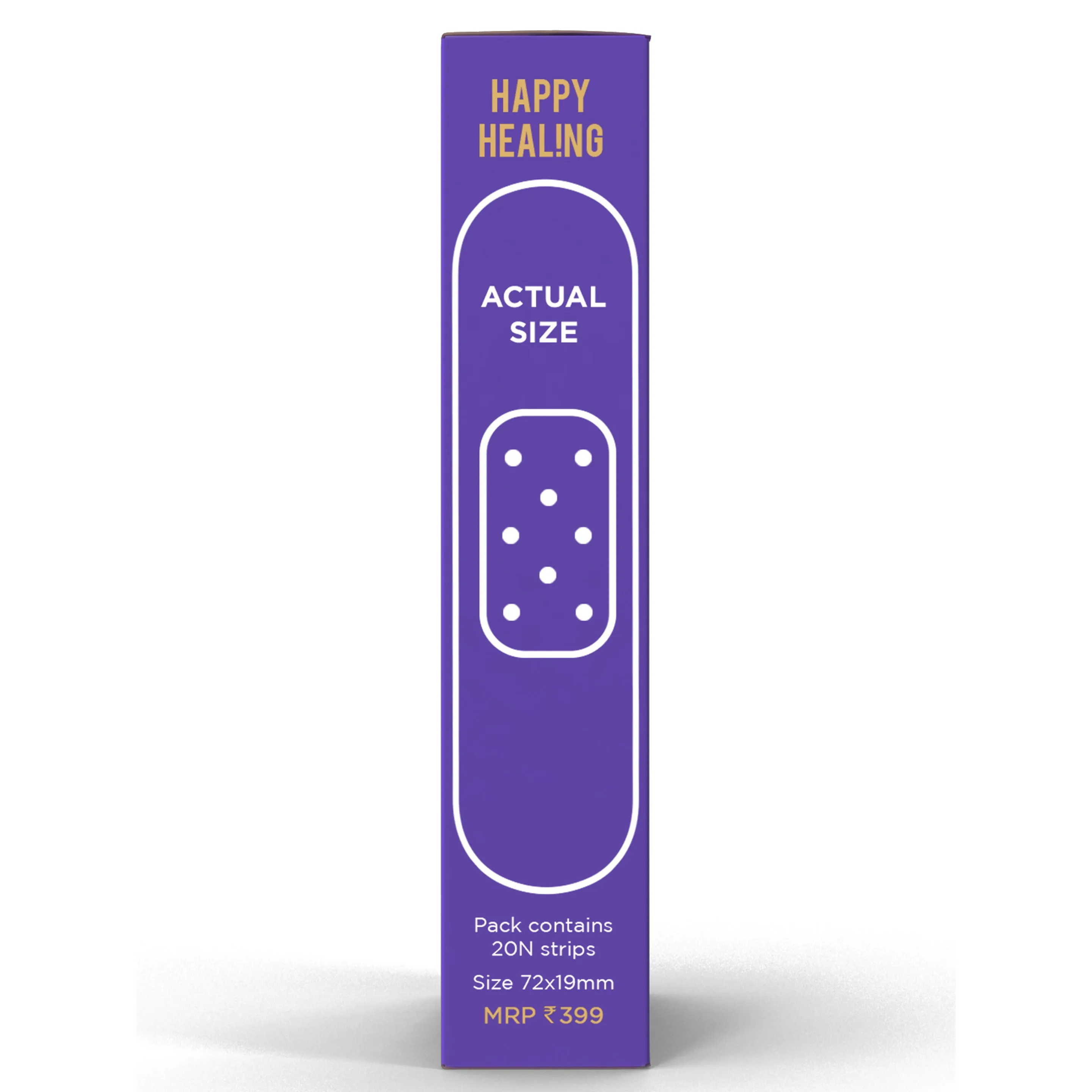 'Ouchie Kids Bandages'  20-Pack (Purple)