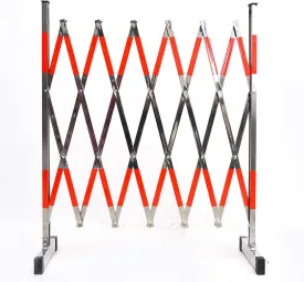 Stainless Steel Mobile Safety Guardrail Door, Retractable Traffic Guardrail, Adjustable Pet Fence Door, Suitable for Garages, Schools and Shopping Malls (Size : L700cm/22.9ft)