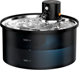 Wireless Cat Water Fountain Cordless: Battery Operated Cat Fountain - 108oz/3.2L Automatic Pet Water Dispenser Rechargeable Drinking Fountains for Cats Indoor with Motion Sensor Multiple Cats and Dogs