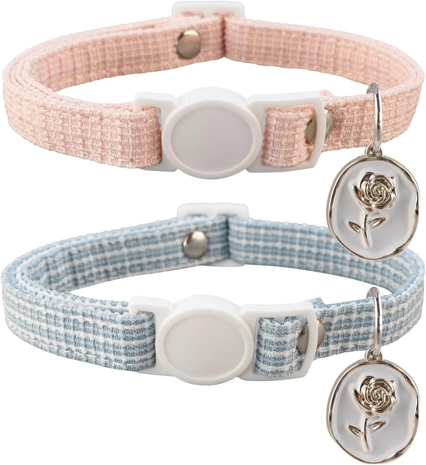 Yizepet Cat Collars, Breakaway Kitten Collar, Cute Kitty Collar in 2 Pack, Pet Supplies Accessories