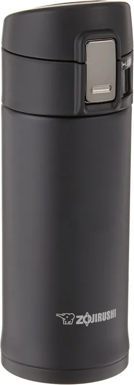 Zojirushi 0.36-Liter Stainless Steel Travel Mug, 12-Ounce, Black